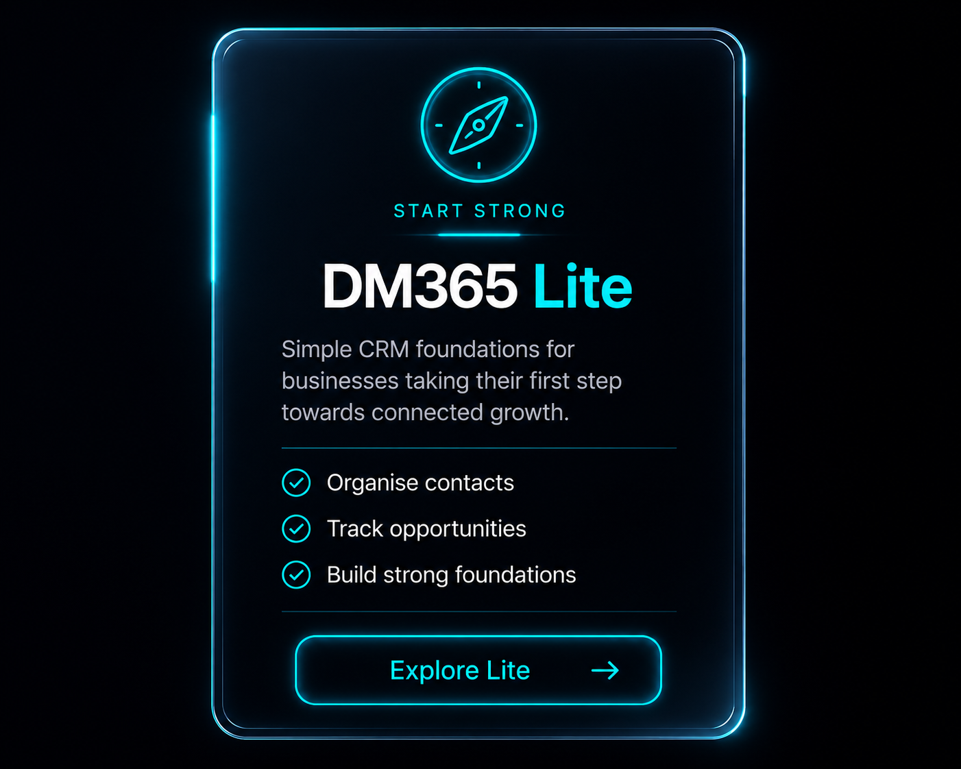 DM365 Lite Package Card DM365 Lite Package Card