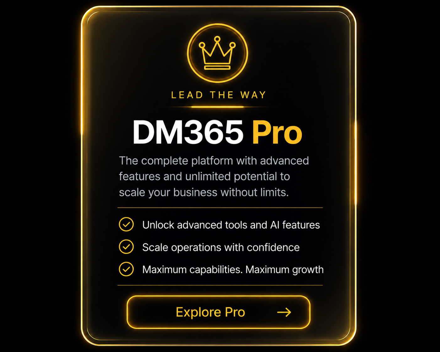 DM365 Package Card - PRo DM365 Package Card - Starter