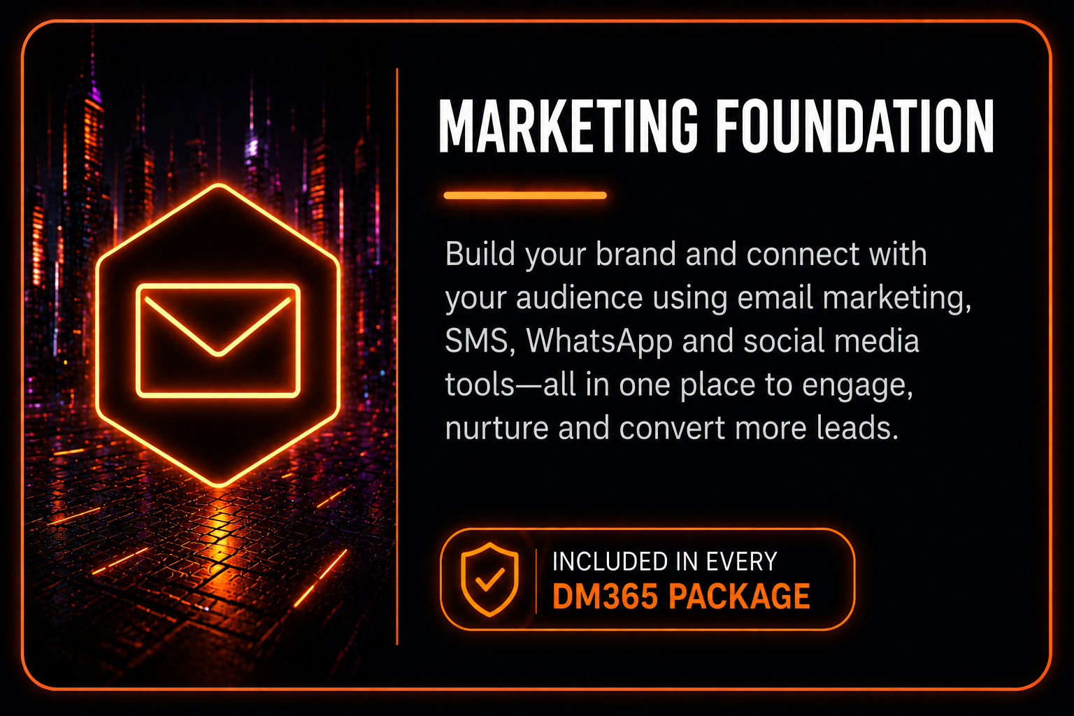 DM365 Foundation Card 4 - Marketing Foundation