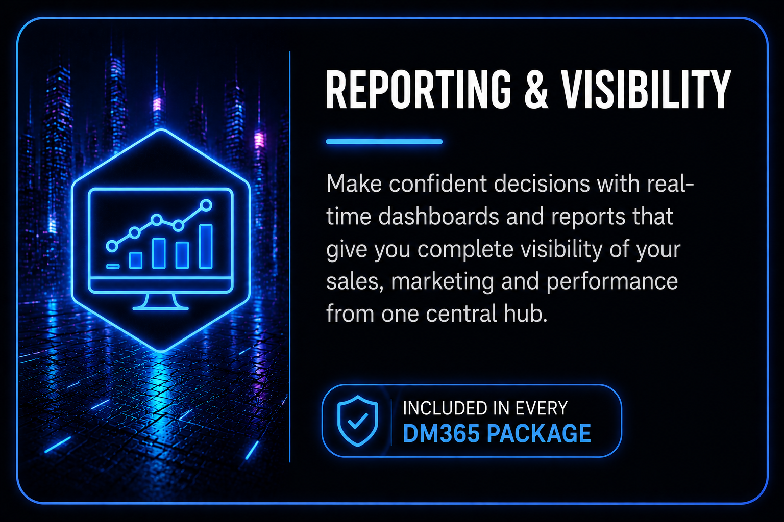 DM365 Foundation Card 5 - Reporting and visibility